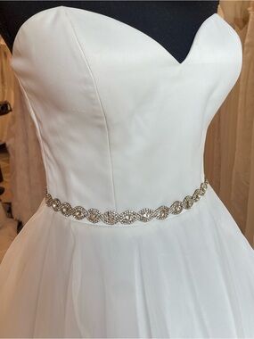 Linda Gold Bling Sash
